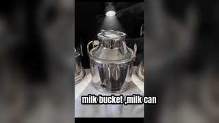 Thùng vận chuyển sữa kín bằng thép không gỉ/thùng đựng sữa