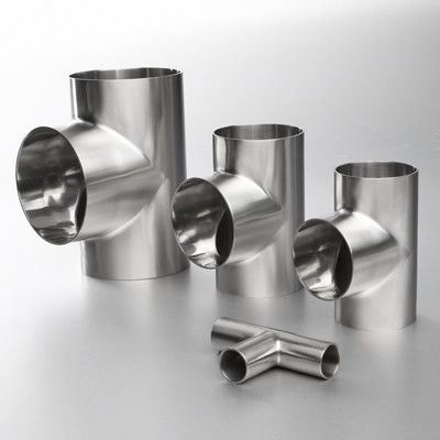 Giá tốt Phụ kiện ống Inox 304 Ss, Thép không gỉ cấp thực phẩm Chạc ba đều trực tuyến