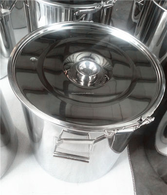 Giá tốt Silikon Gasket Stainless Steel Vat Drum 100L Loại thùng với kẹp trực tuyến