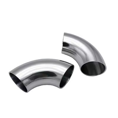 Giá tốt Cút thép không gỉ 304 90 độ Phụ kiện nối ống hàn vệ sinh trực tuyến
