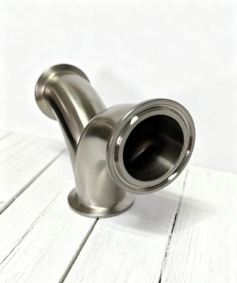 Tri Clamp Stainless Steel Y Pipe Fittings 3A Chứng nhận Ss 304