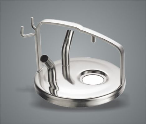 Giá tốt Double Hooks Type Stainless Steel Bucket Lid , custom Goat Milking Machine Parts trực tuyến