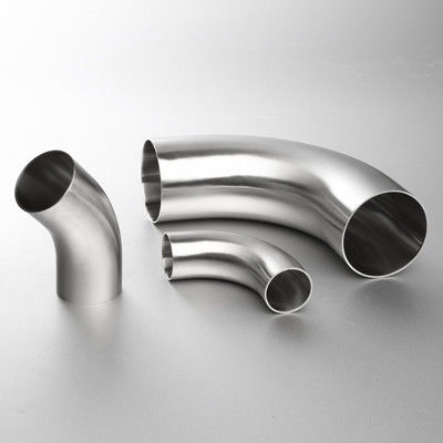 Giá tốt Food Grade 304 Stainless Steel Pipe Fittings Elbow 25mm   Hygienic 90 Degree trực tuyến
