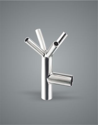 Giá tốt Stainless Steel Cip Tees Milk Machine Spare Parts Customized trực tuyến
