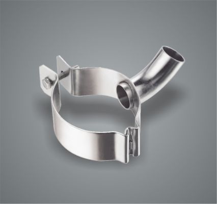 Giá tốt Stainless Steel Milking Cow Tubes , Holder Clamp Type Milking Machine Parts trực tuyến