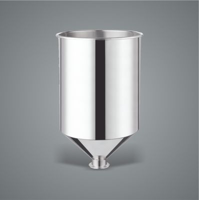 Giá tốt Small Stainless Steel Conical Hopper , Silver Milk Hopper 20L trực tuyến