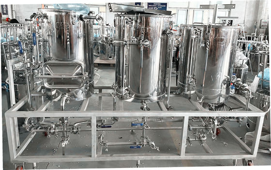 Giá tốt Tri Clamp Stainless Steel Conical Fermenter Industrial Brewing Conical Fermenter trực tuyến