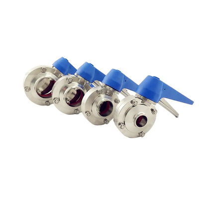 Giá tốt Multi Position Stainless Butterfly Valve ,  Food Grade Manual Butterfly Valve trực tuyến