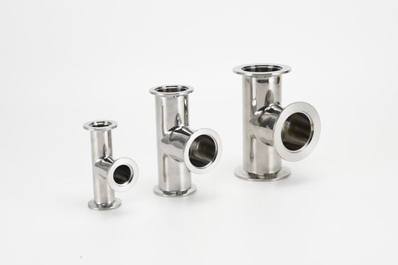 Giá tốt SS304 KF Vacuum Fittings Equal Tee  customizable harmless Industrial trực tuyến