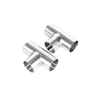 Giá tốt Stainless Steel 3A.Sms.DIN.BPE Mirror Three-Clip Joint - Sanitary Welded End Tee trực tuyến