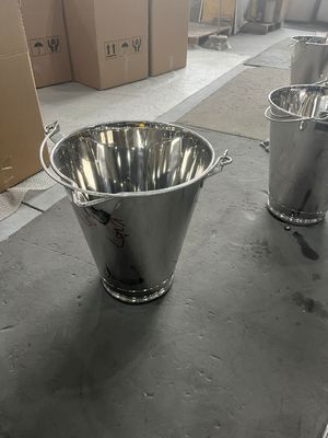 Giá tốt Xô đựng sữa bằng thép không gỉ 20L có tay kéo 316L hoàn thiện Satt trực tuyến