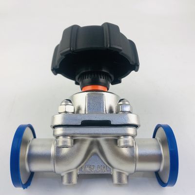 Giá tốt DN10 1/2 Inch Manual Diaphragm Valve PC Hand Wheel trực tuyến